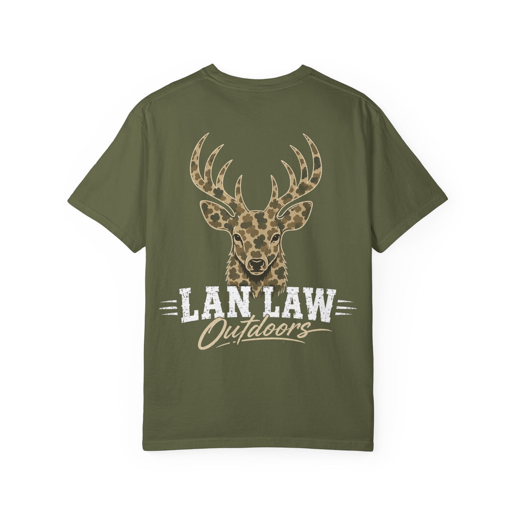 Deer Camouflage 'Lan Law Outdoors' T-Shirt