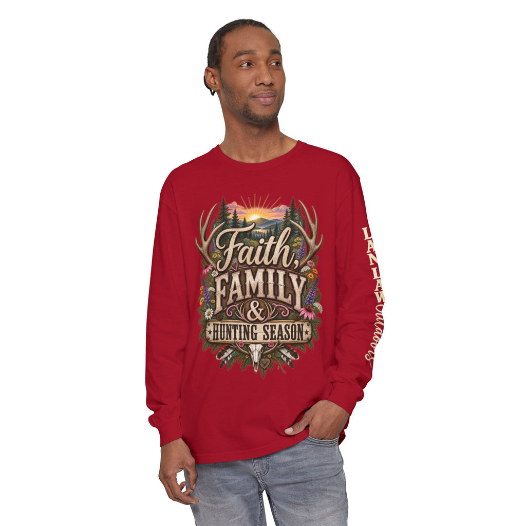 Faith, Family & Hunting Long Sleeve Tee