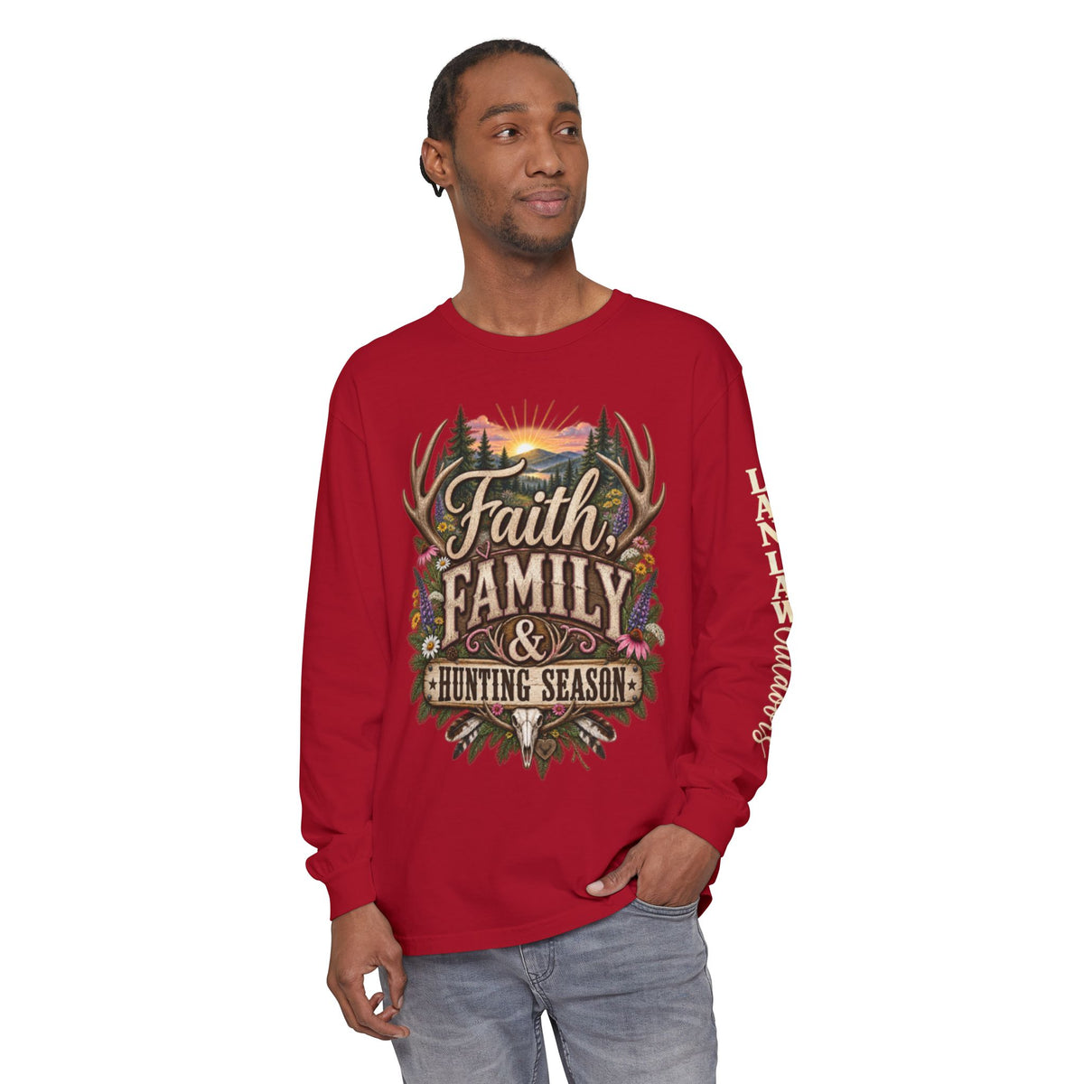 Faith, Family & Hunting Long Sleeve Tee