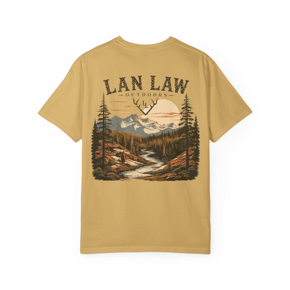 Vintage Mountain Deer Logo Tee