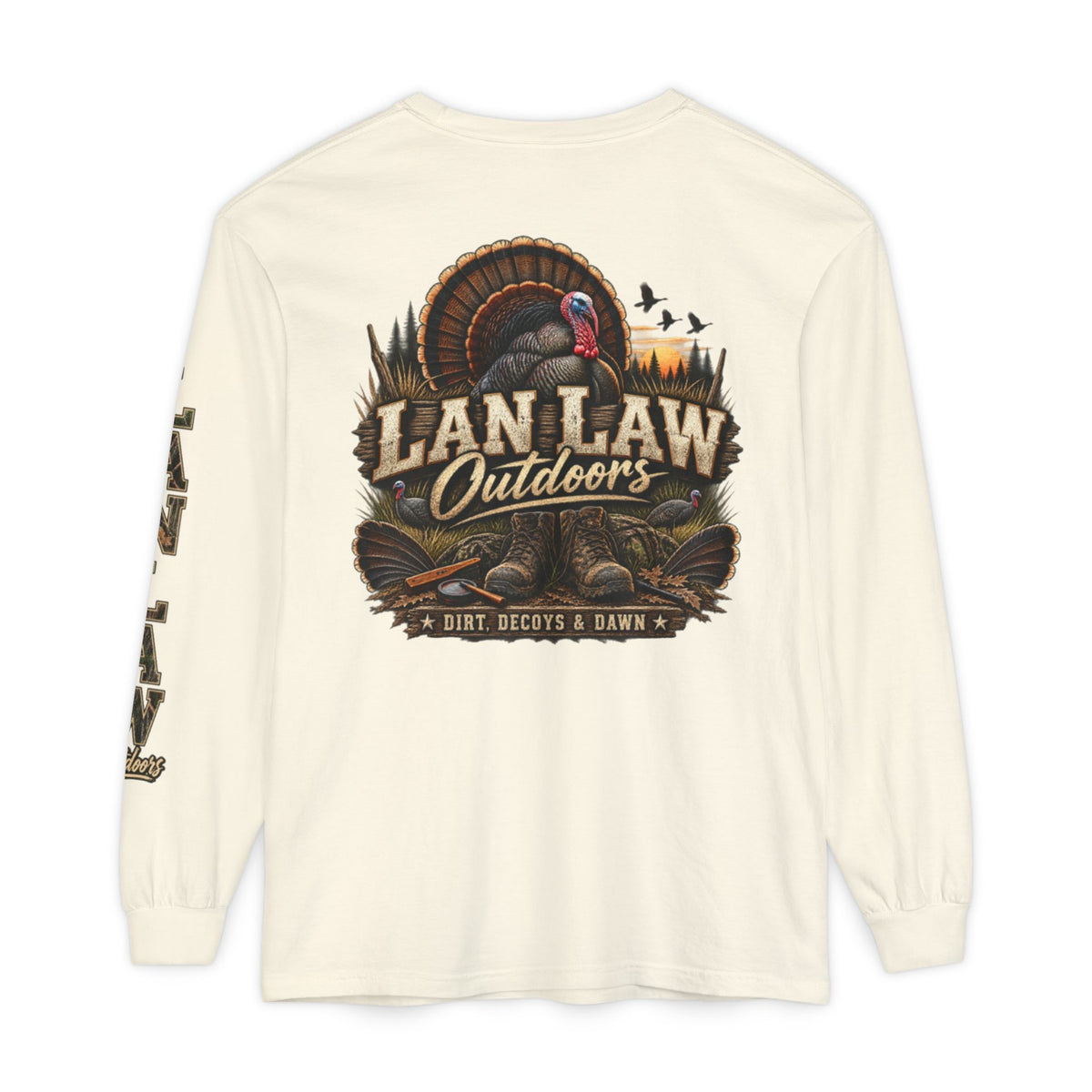 Lanlaw Outdoors Turkey Long Sleeve Tee