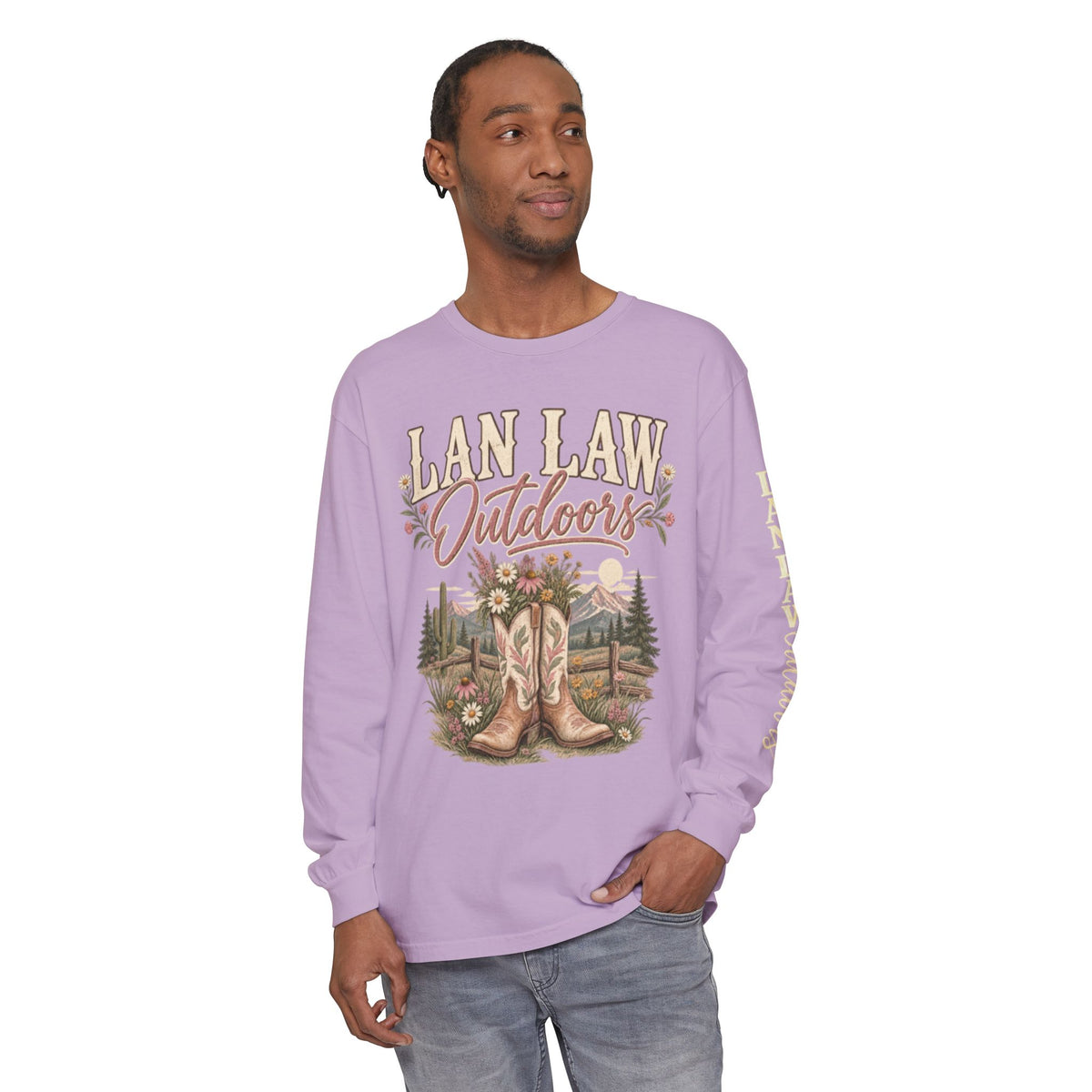 Cowgirl Boots Long Sleeve Tee