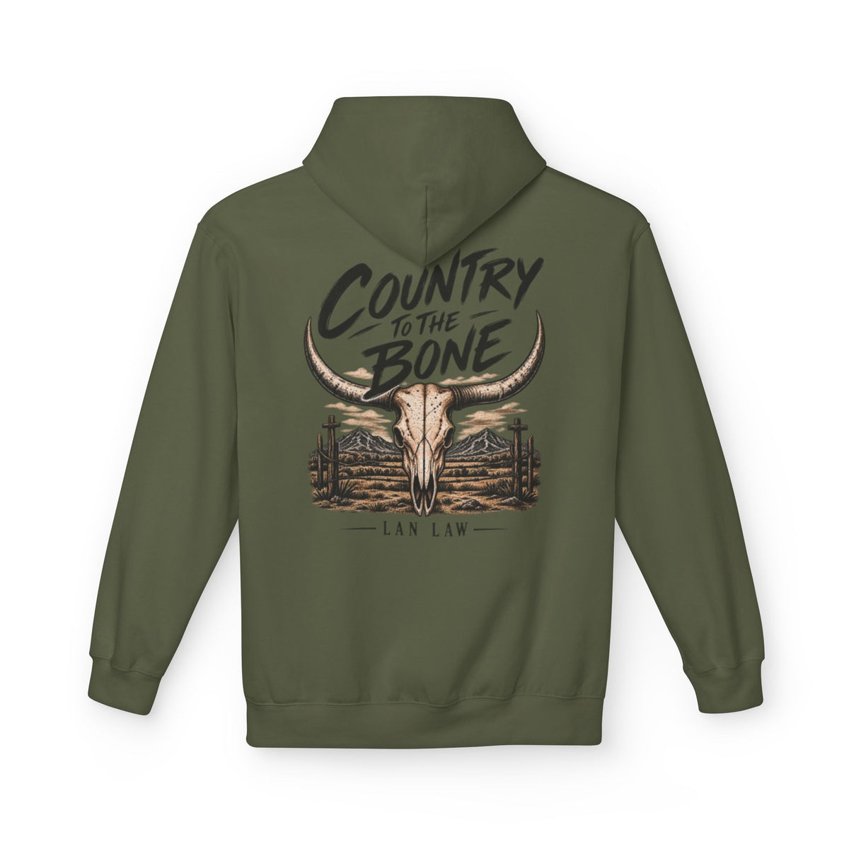 Country to the Bone Hoodie