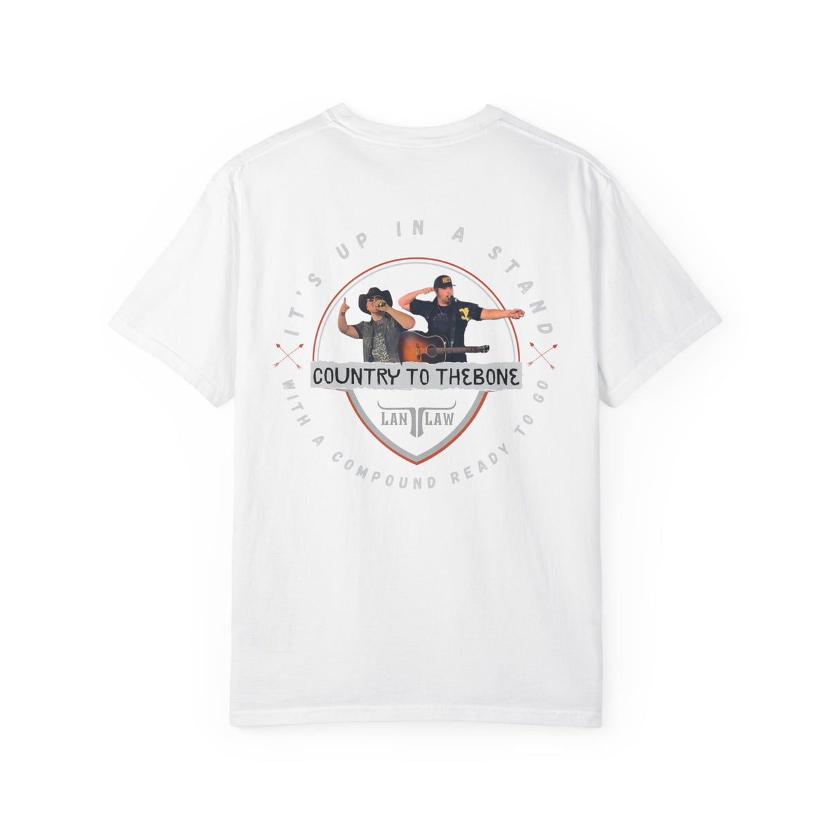 Country To The Bone Official LAN LAW Tee