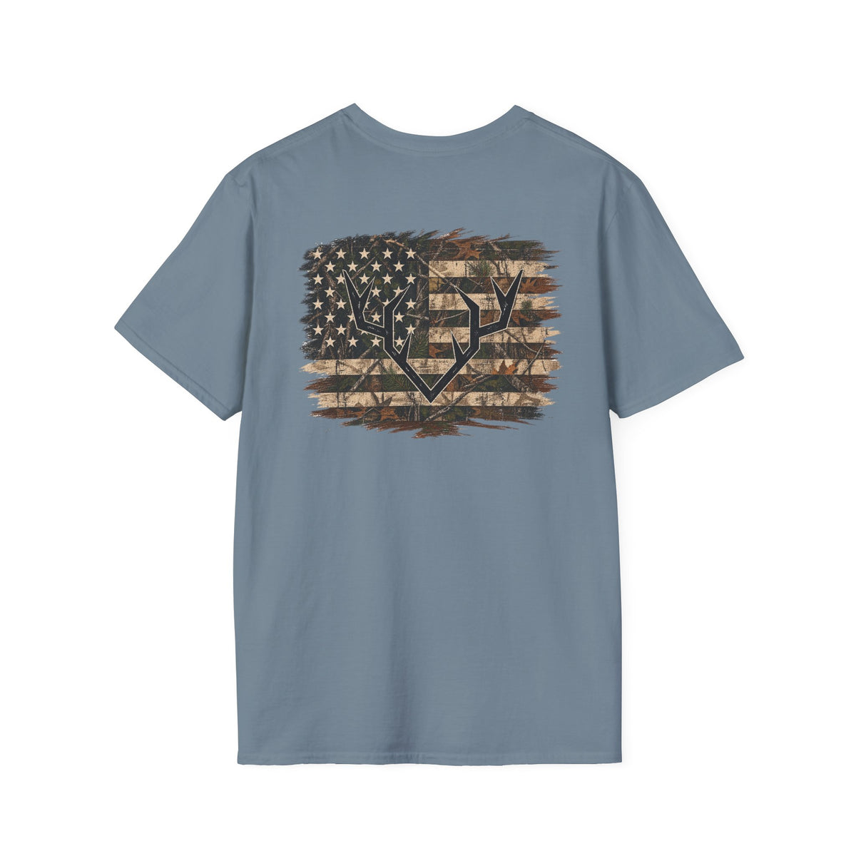 Distressed American Flag Tee
