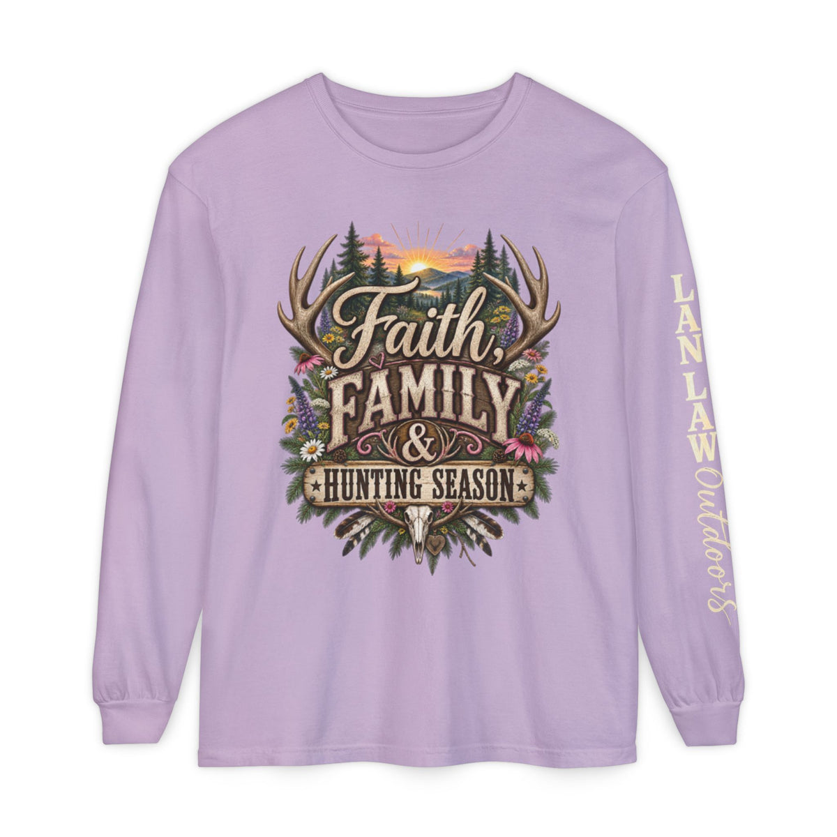 Faith, Family & Hunting Long Sleeve Tee