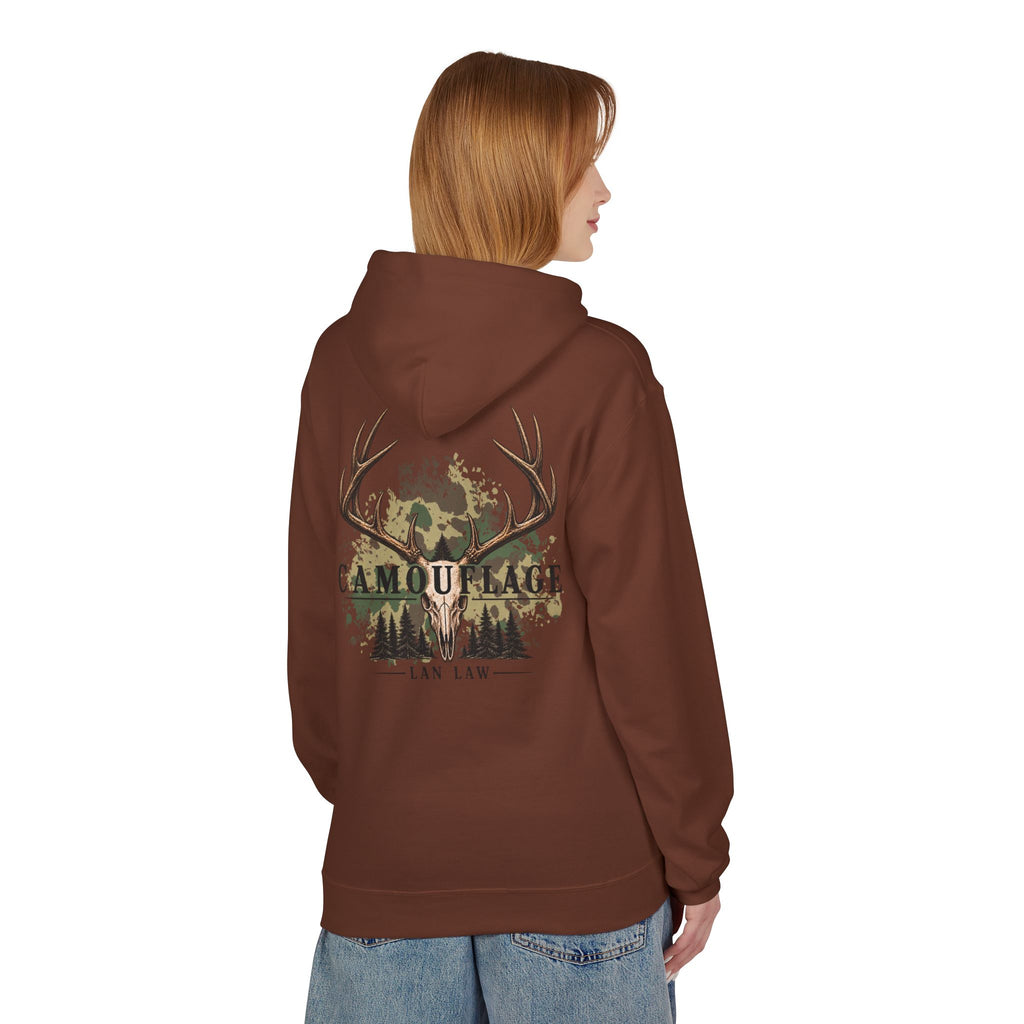 Camouflage Antlers Hoodie — 'Camouflage' Graphic Hunter Hoodie