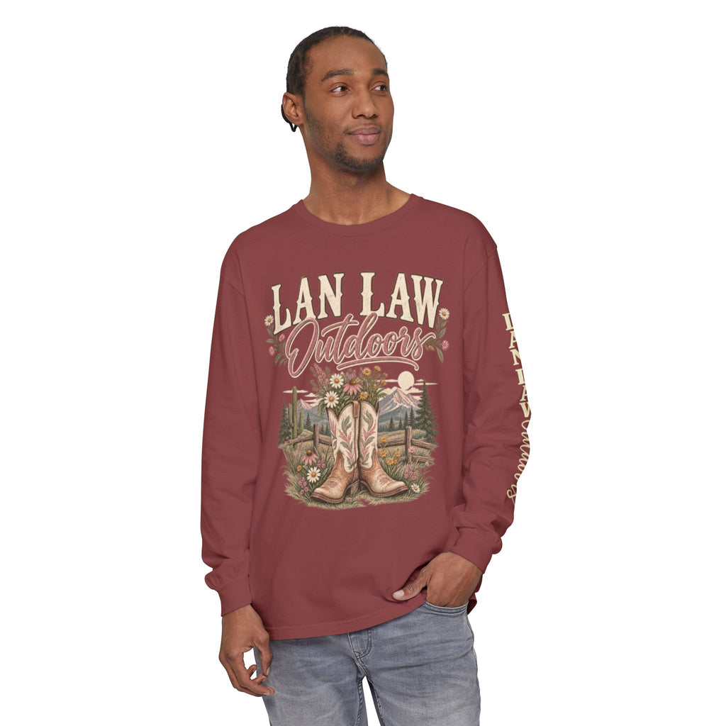 Cowgirl Boots Long Sleeve Tee