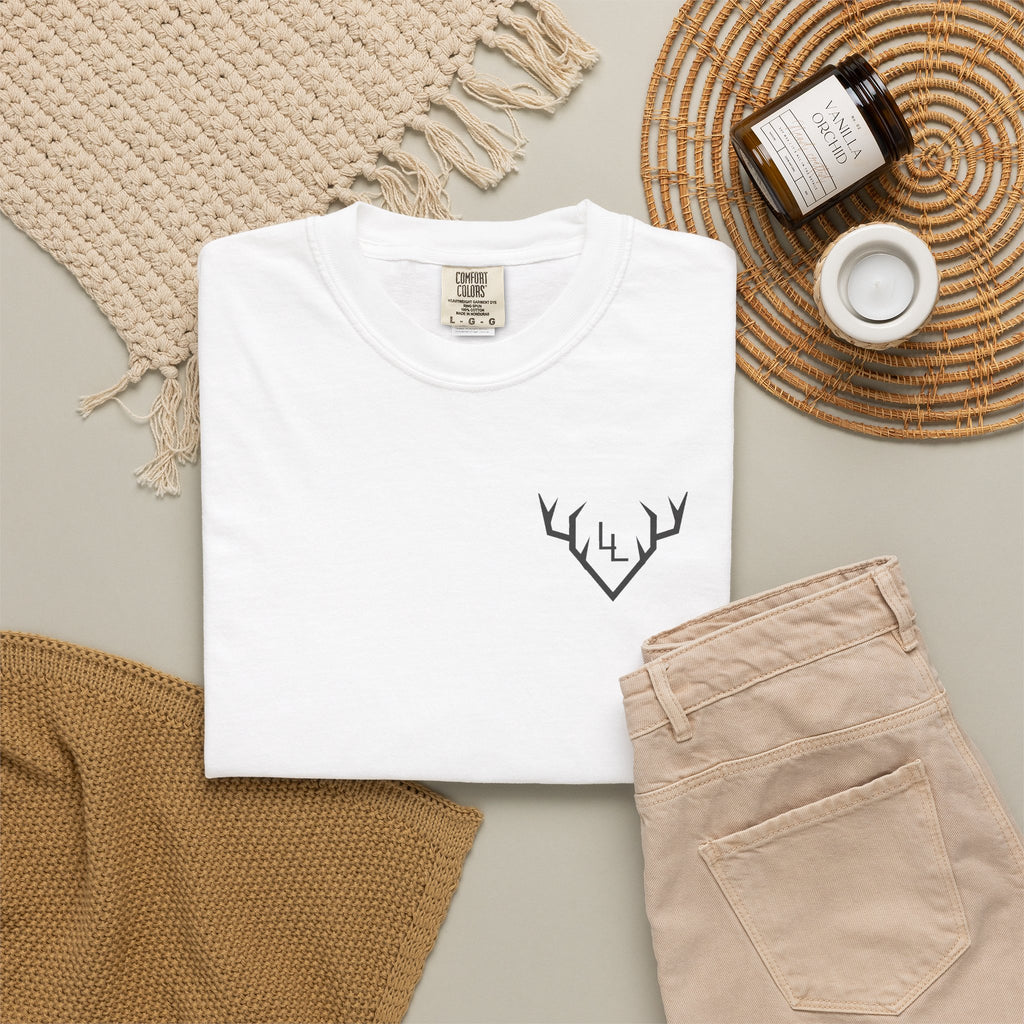 Vintage Mountain Deer Logo Tee