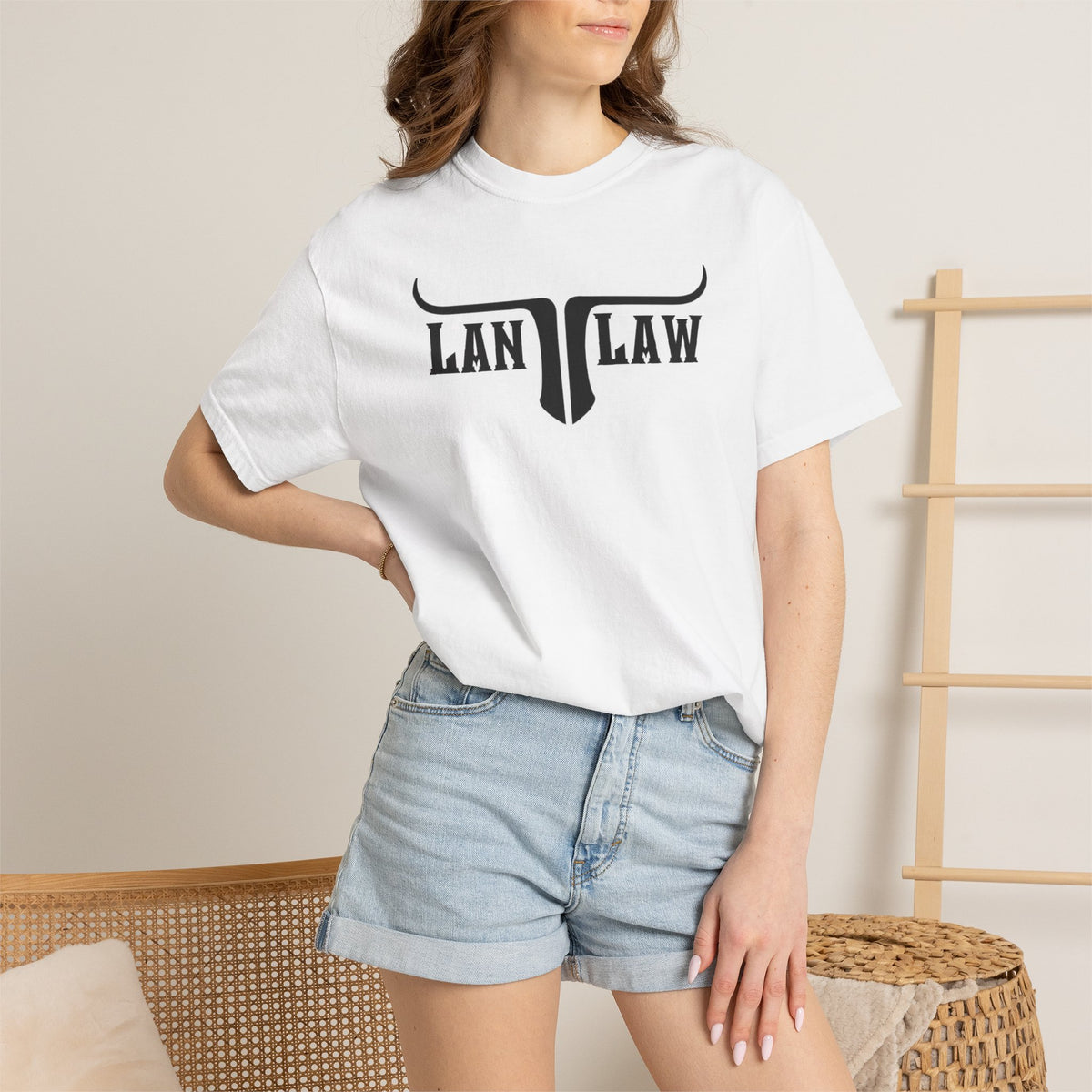 LAN LAW Logo Tee