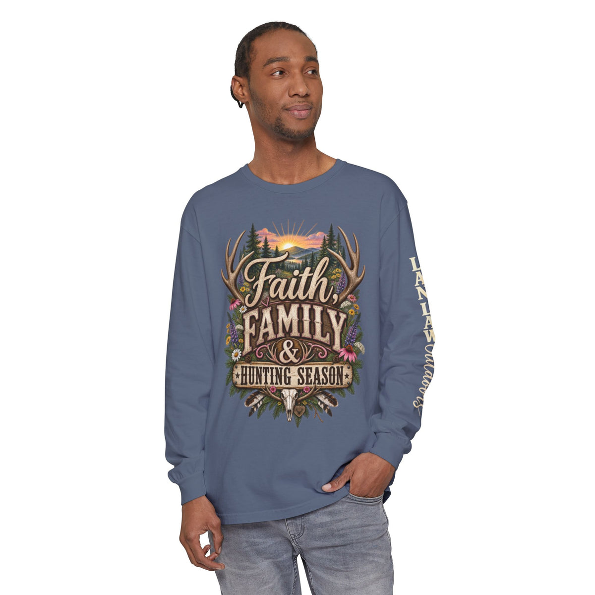 Faith, Family & Hunting Long Sleeve Tee