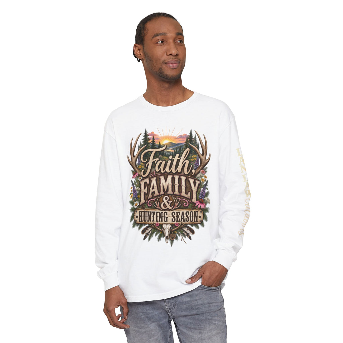 Faith, Family & Hunting Long Sleeve Tee