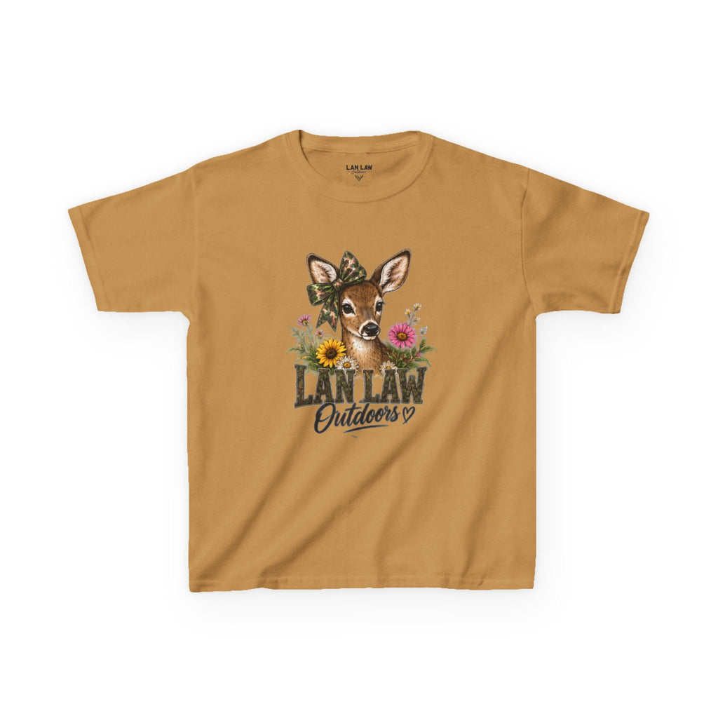 Deer Floral Graphic Shirt