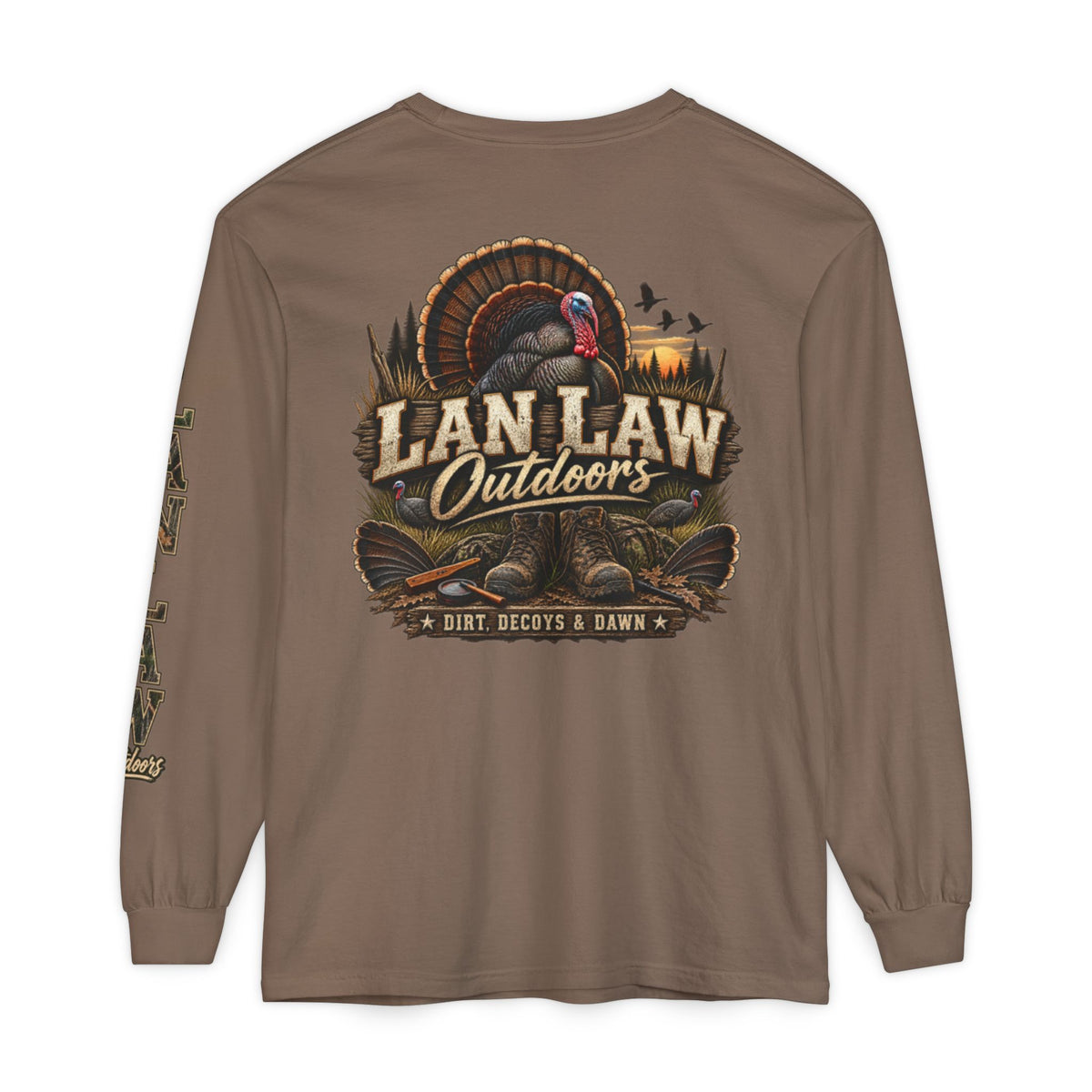 Lanlaw Outdoors Turkey Long Sleeve Tee