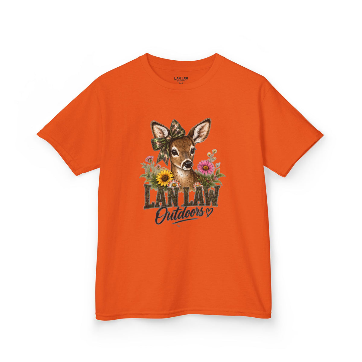 Deer Floral Graphic Shirt