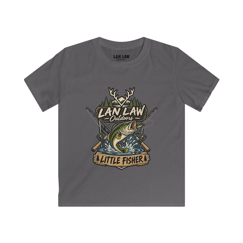 "Little Fisher" Outdoor Fishing Tee