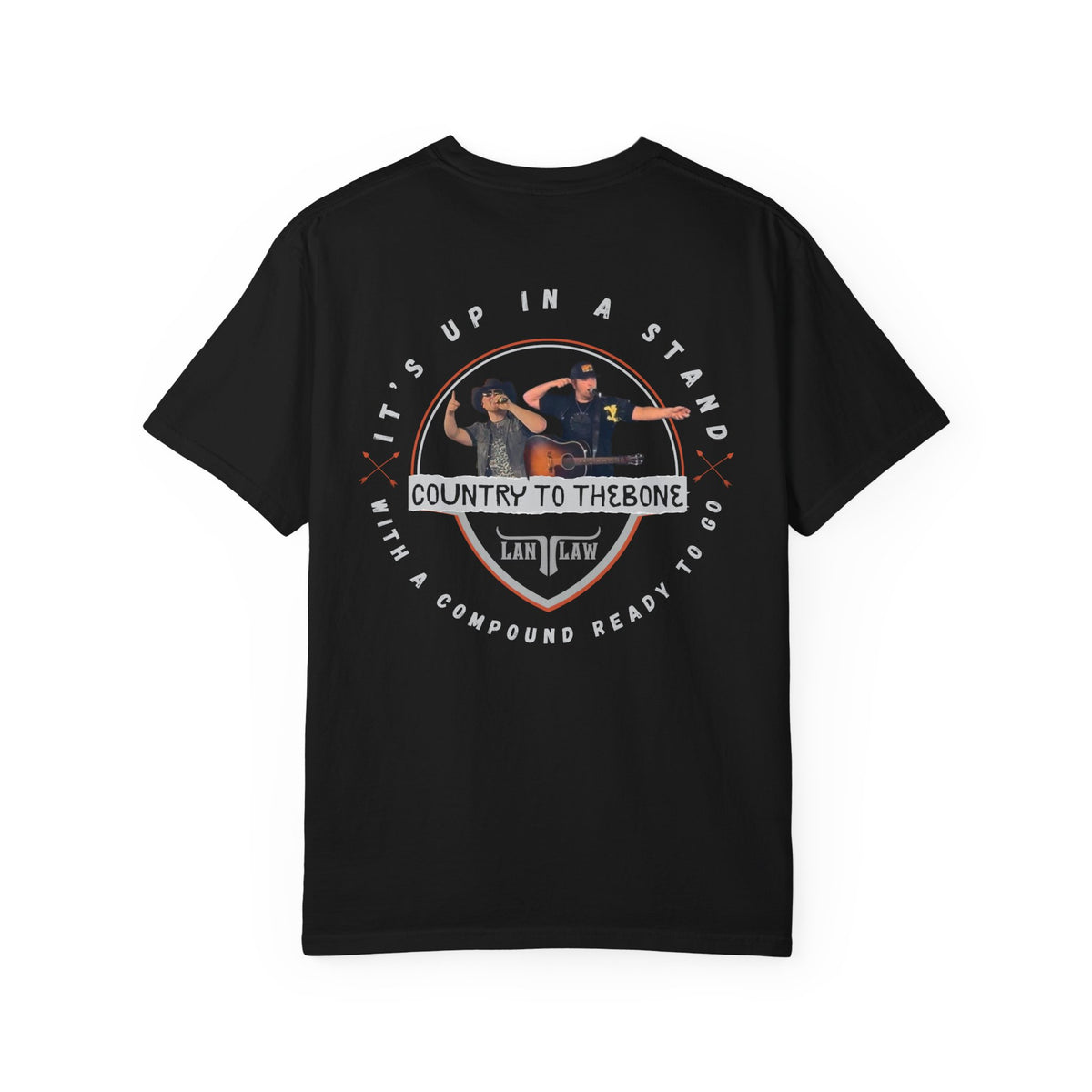 Country To The Bone Official LAN LAW Tee
