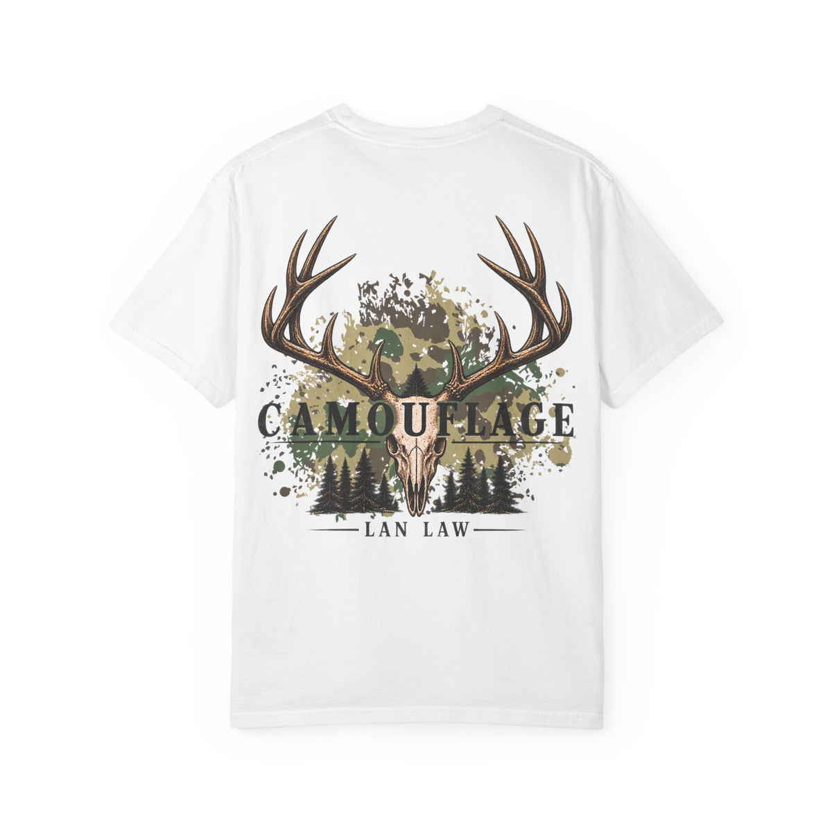 Camouflage Deer Antler Tee