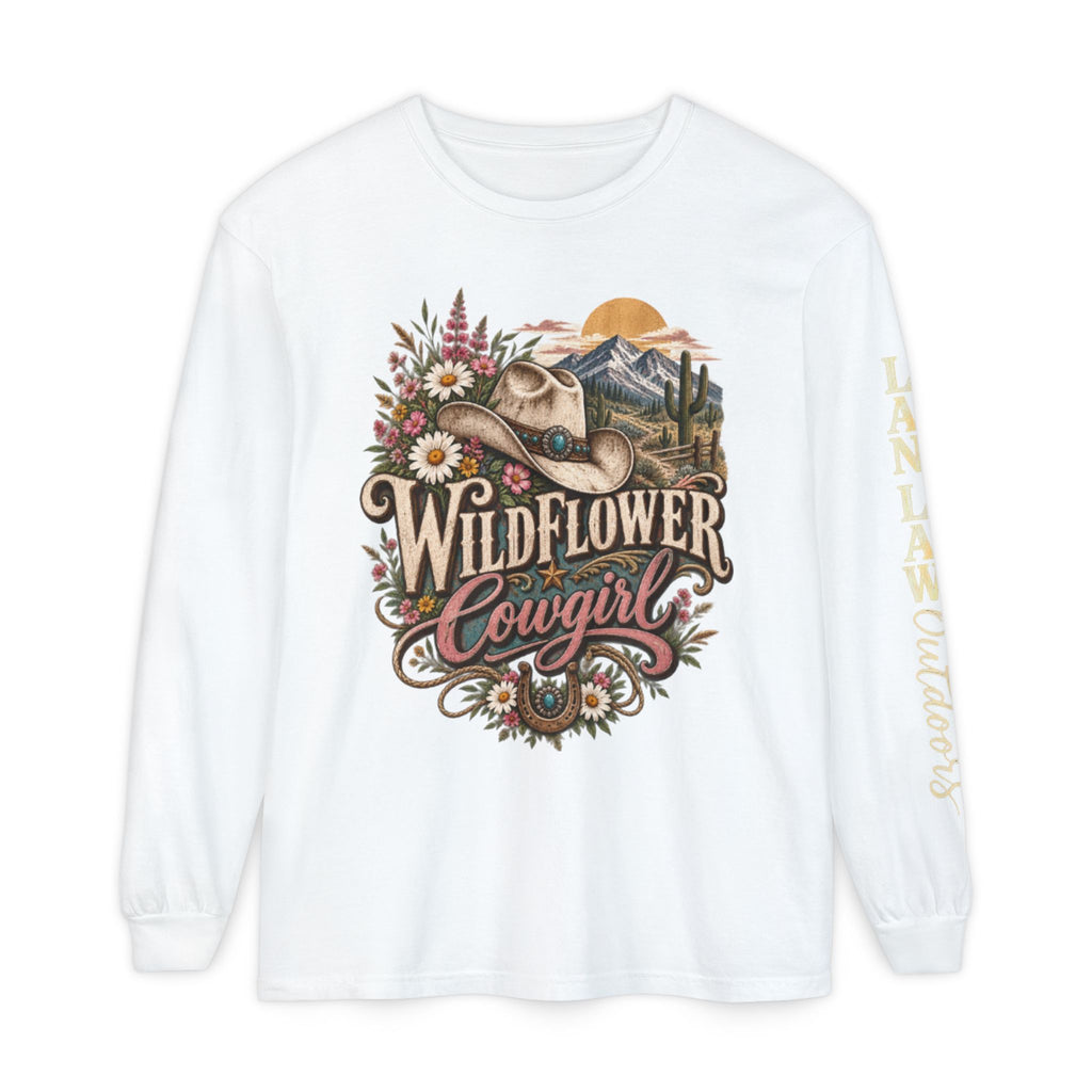 Wildflower Cowgirl Long Sleeve Tee