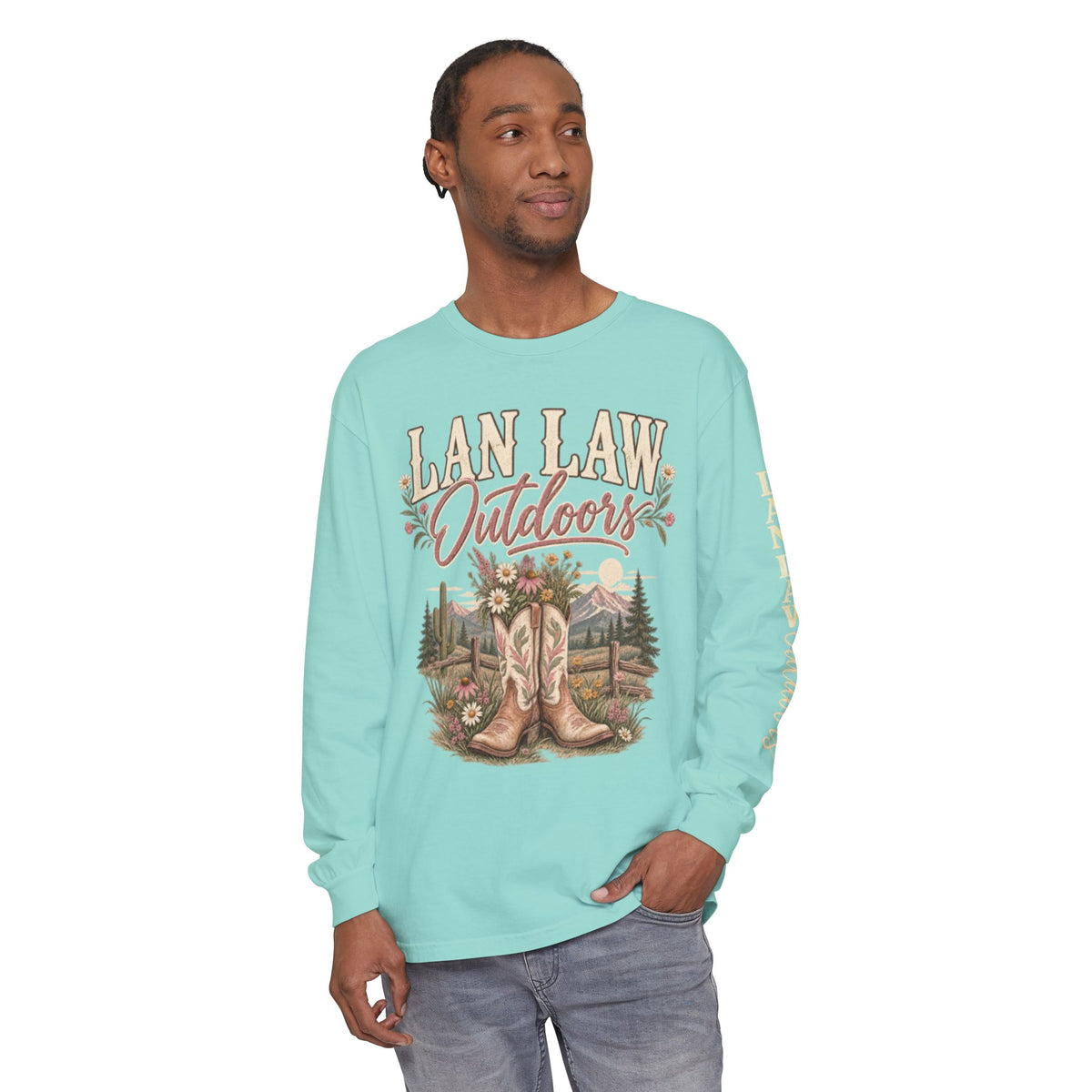 Cowgirl Boots Long Sleeve Tee
