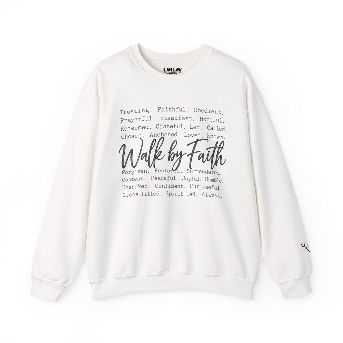 Walk by Faith Crewneck Sweatshirt