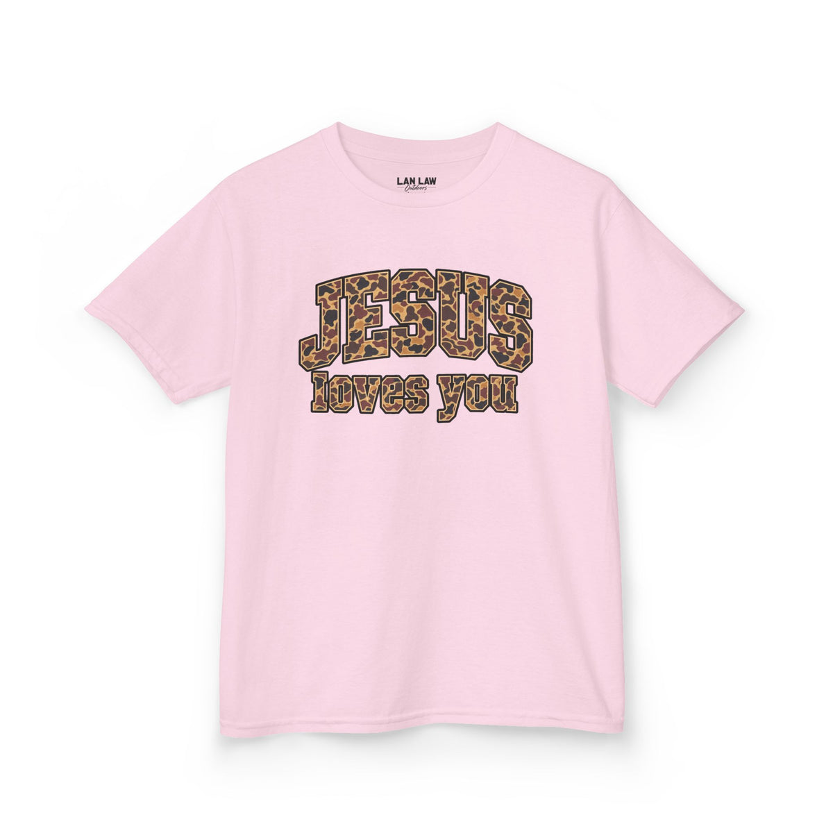 “Jesus Loves You” Camo Tee