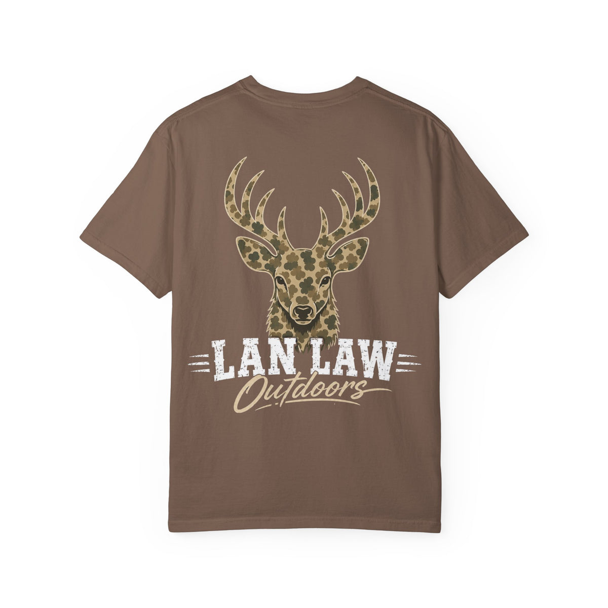 Deer Camouflage 'Lan Law Outdoors' T-Shirt