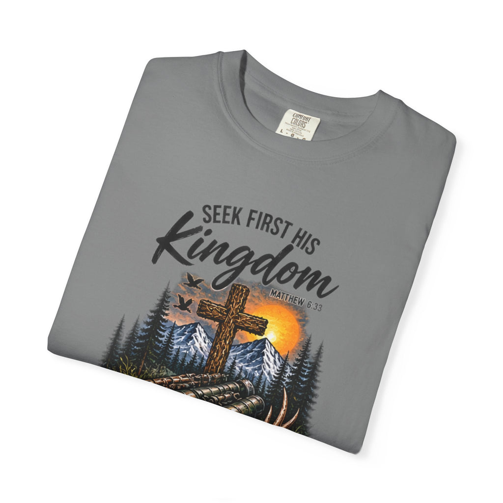 Seek First His Kingdom Cross Tee