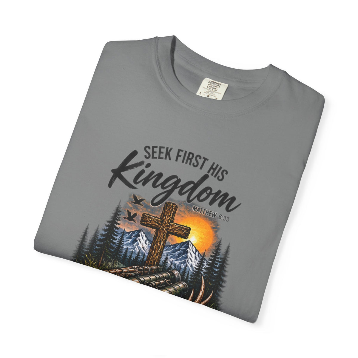 Seek First His Kingdom Cross Tee