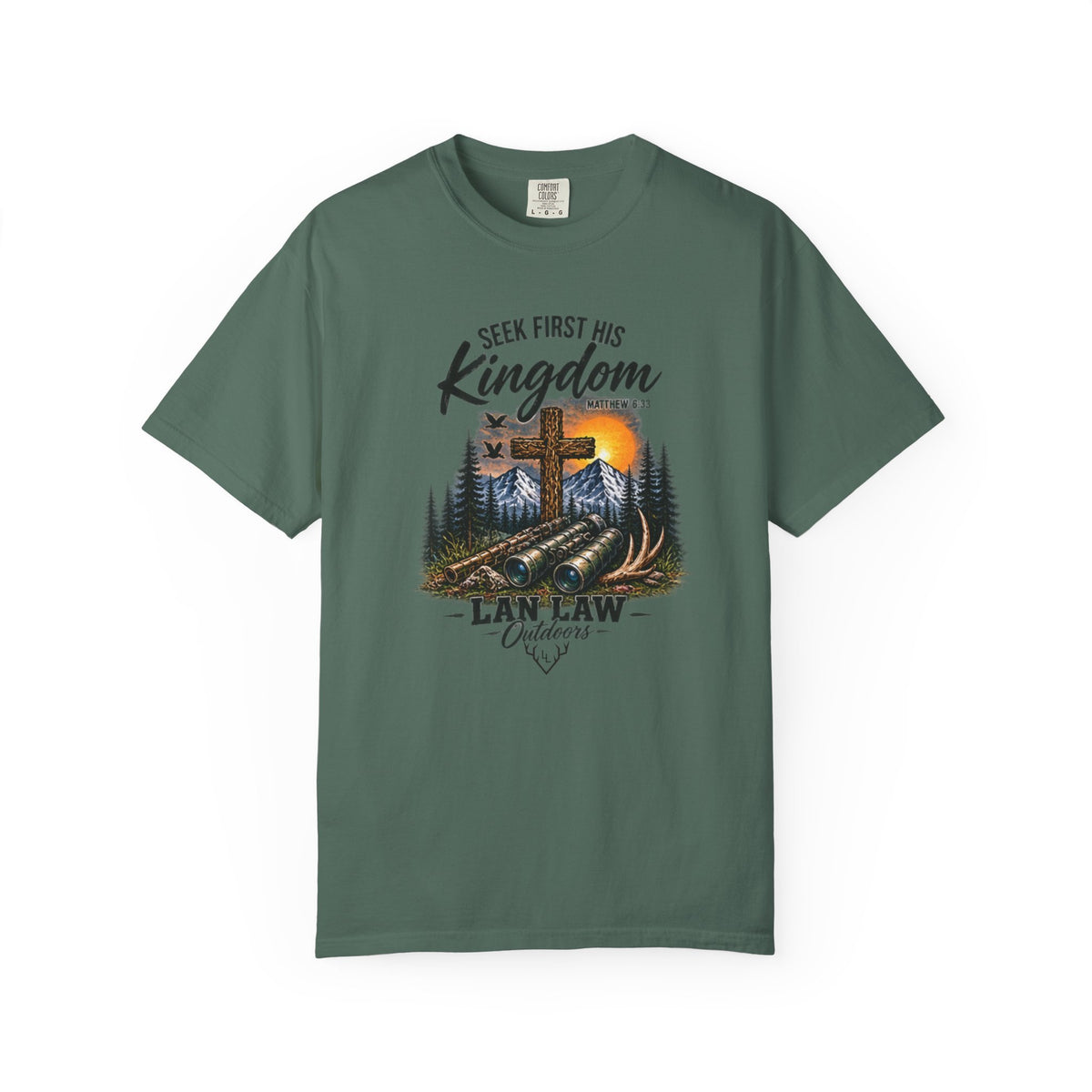 Seek First His Kingdom Cross Tee