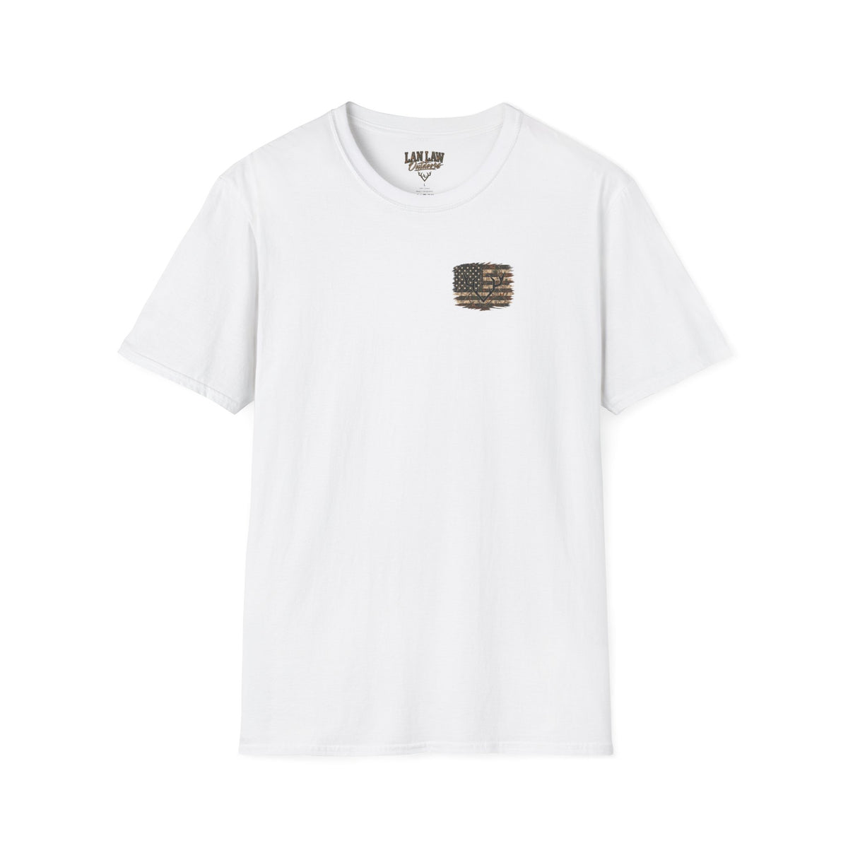 Distressed American Flag Tee