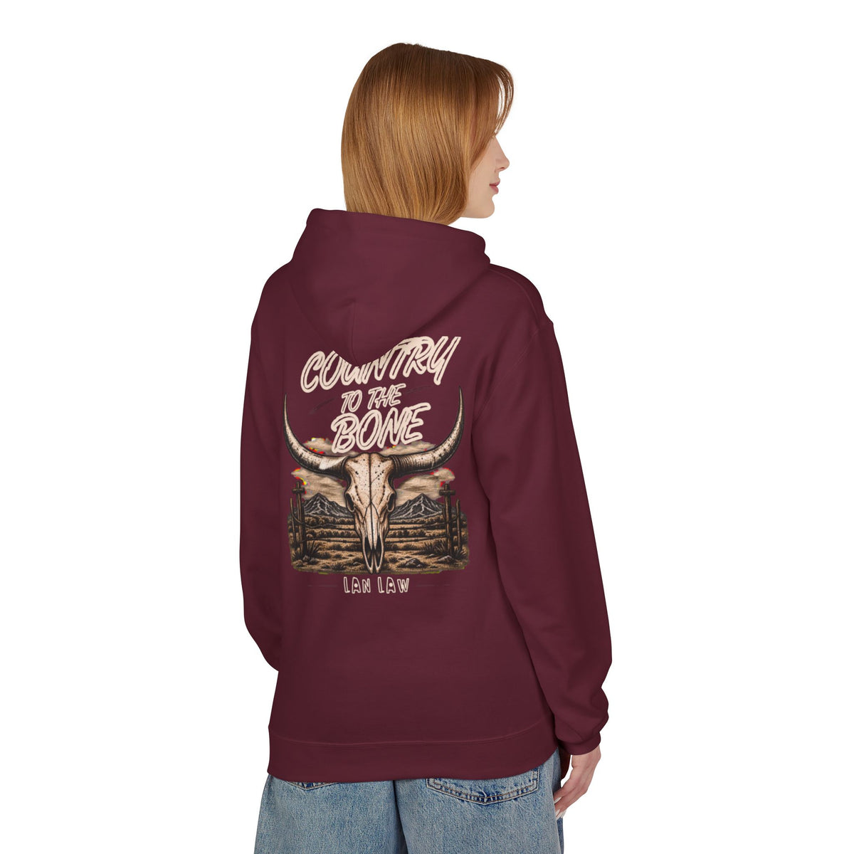 Country to the Bone Hoodie