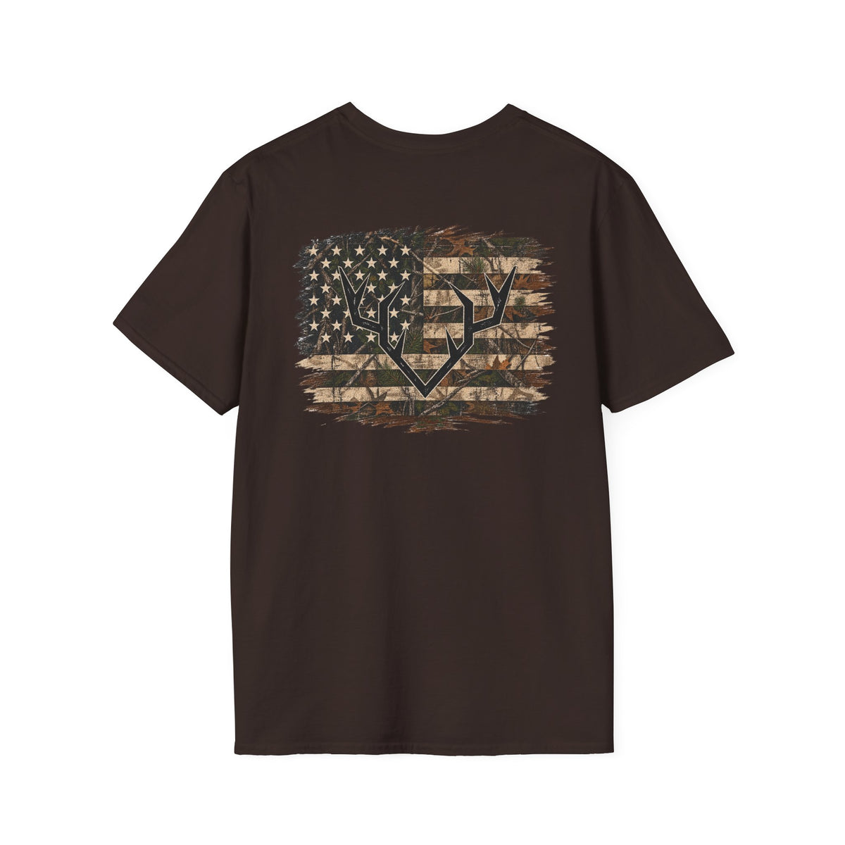 Distressed American Flag Tee