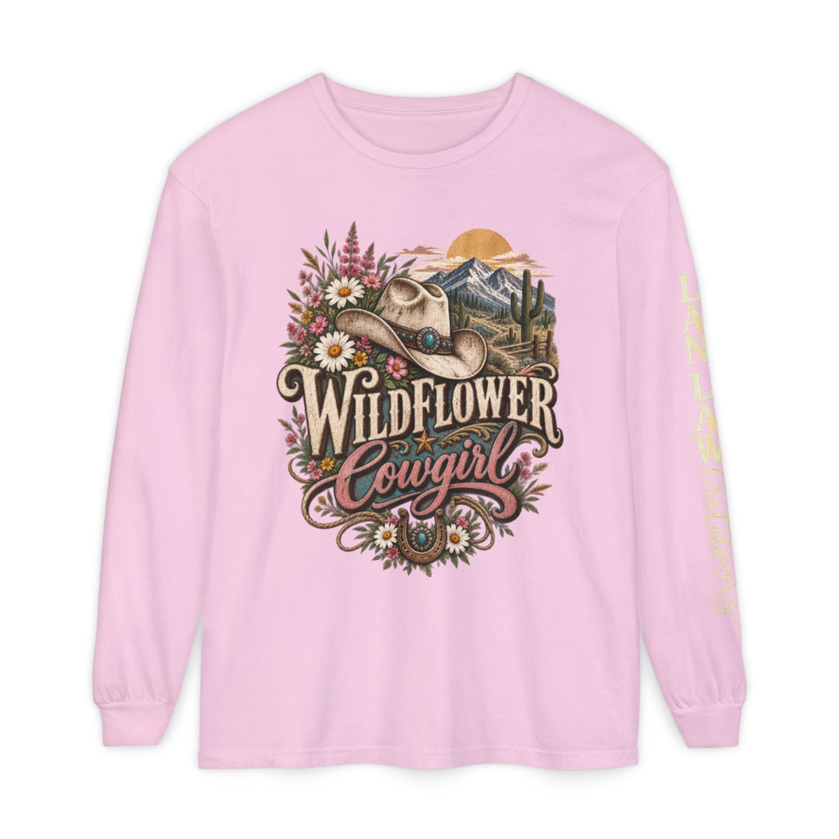 Wildflower Cowgirl Long Sleeve Tee