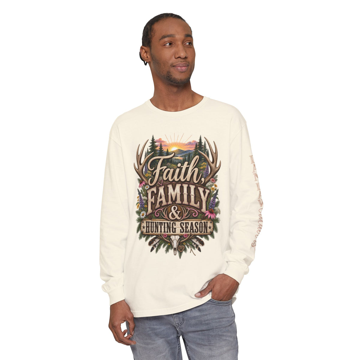 Faith, Family & Hunting Long Sleeve Tee