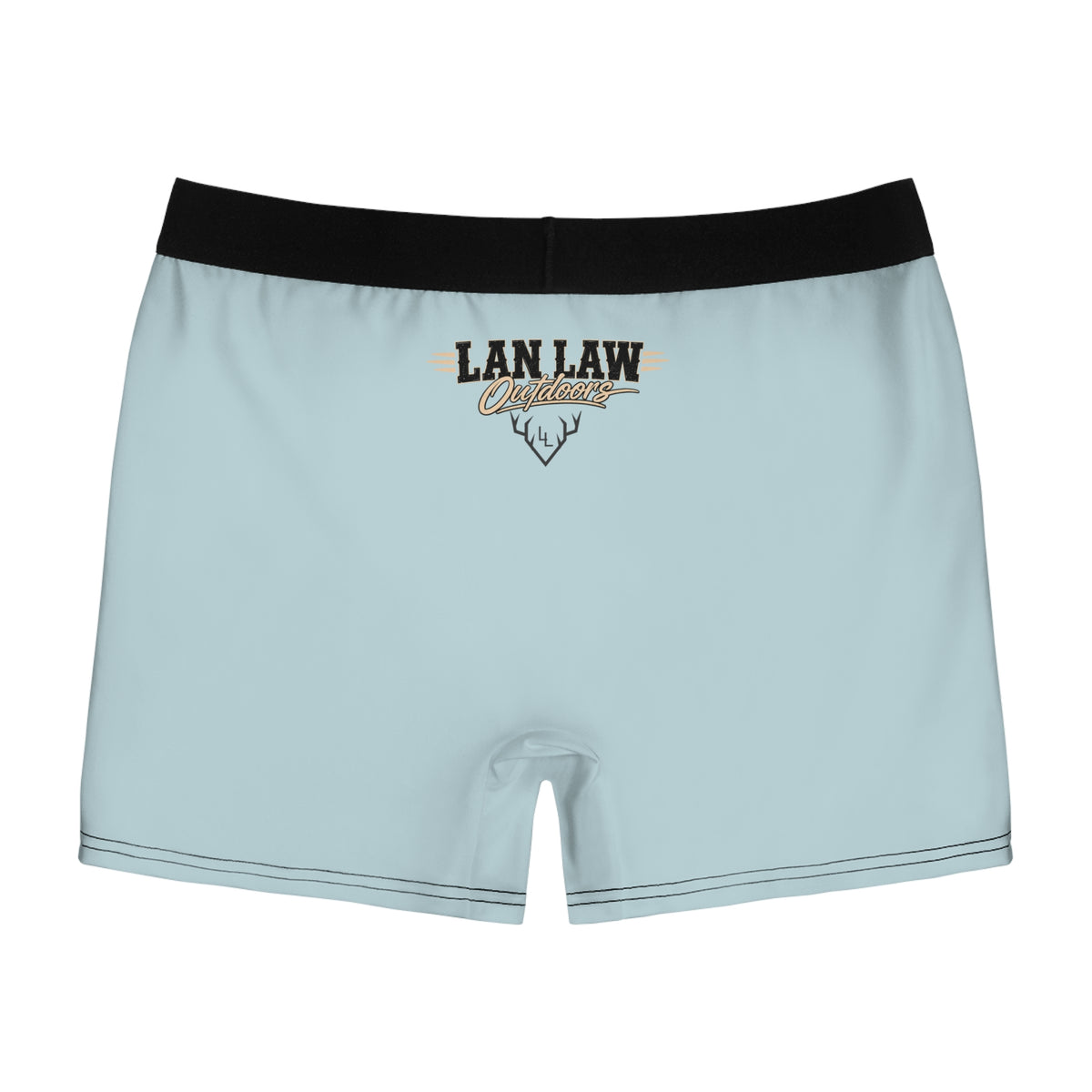 Light Blue Custom Logo Underwear