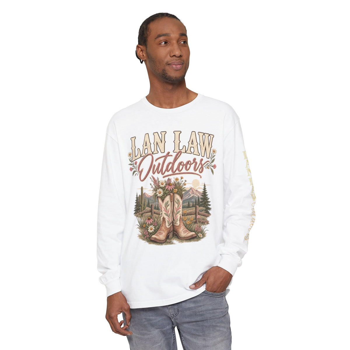 Cowgirl Boots Long Sleeve Tee