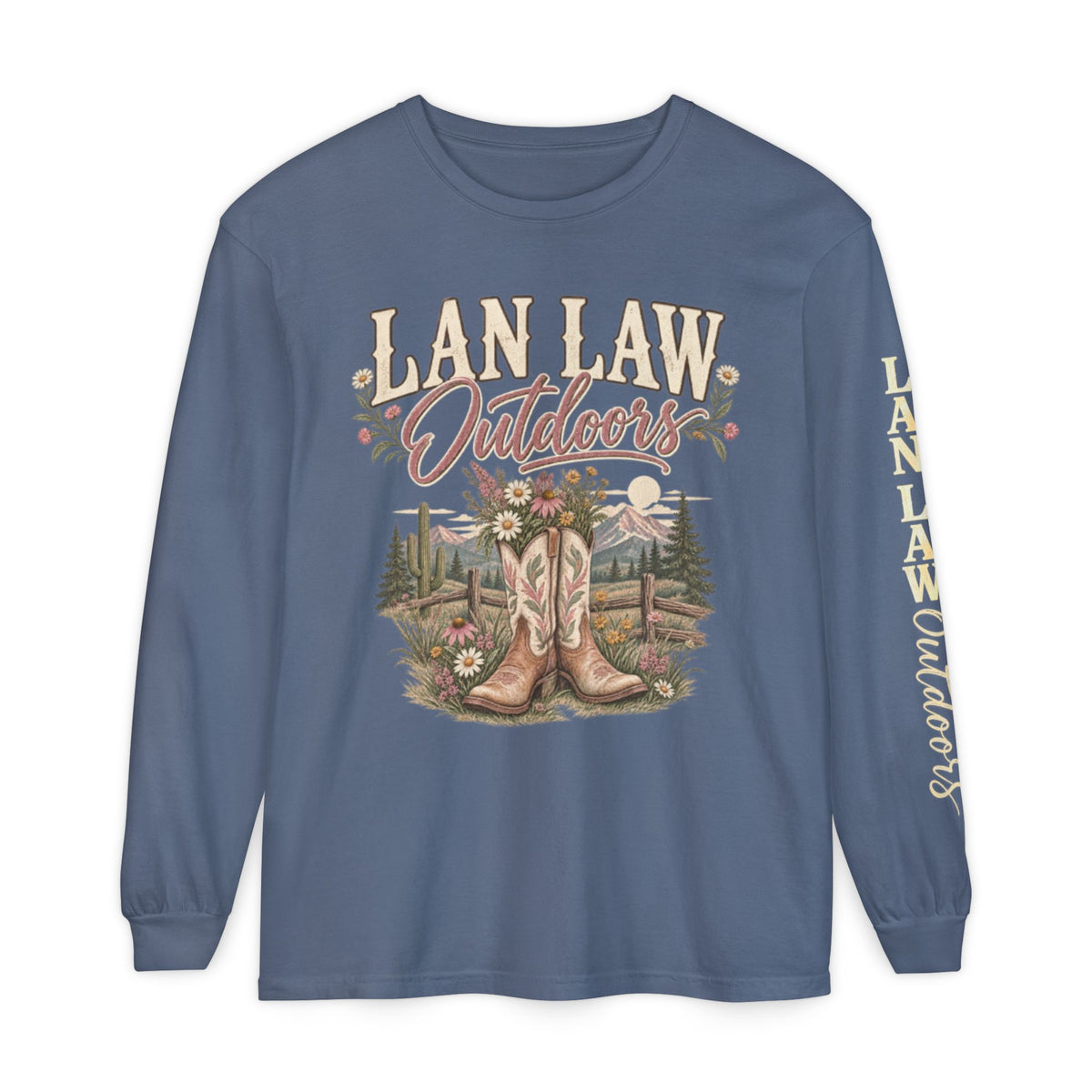 Cowgirl Boots Long Sleeve Tee