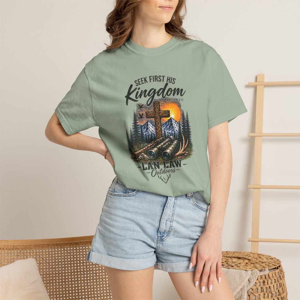 Seek First His Kingdom Cross Tee
