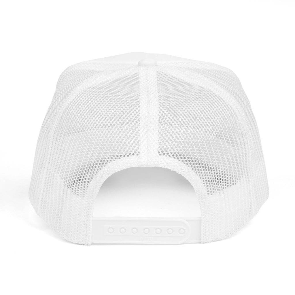 Trucker Hat — "Lan Law Outdoors" Floral Mesh Foam Cap