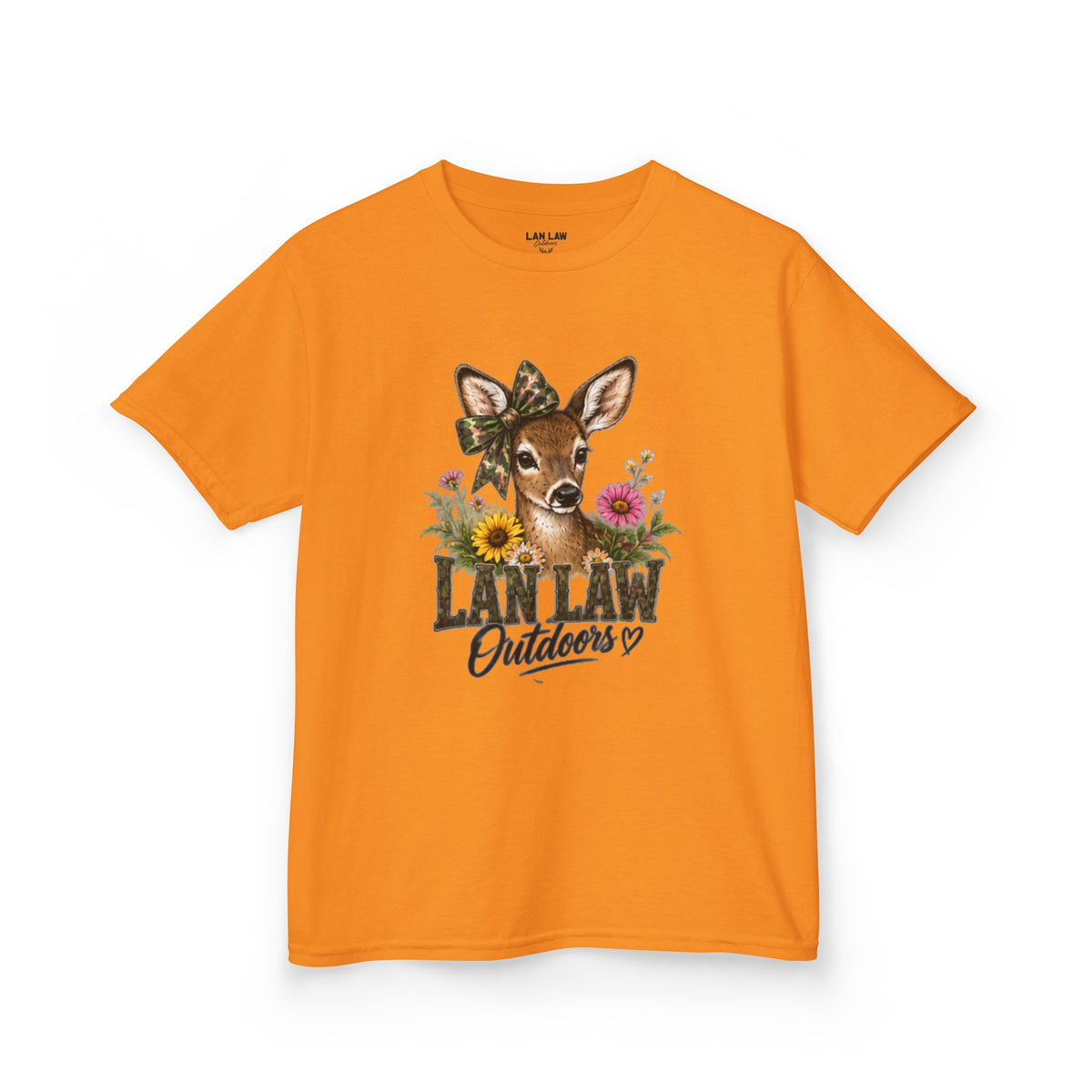 Deer Floral Graphic Shirt