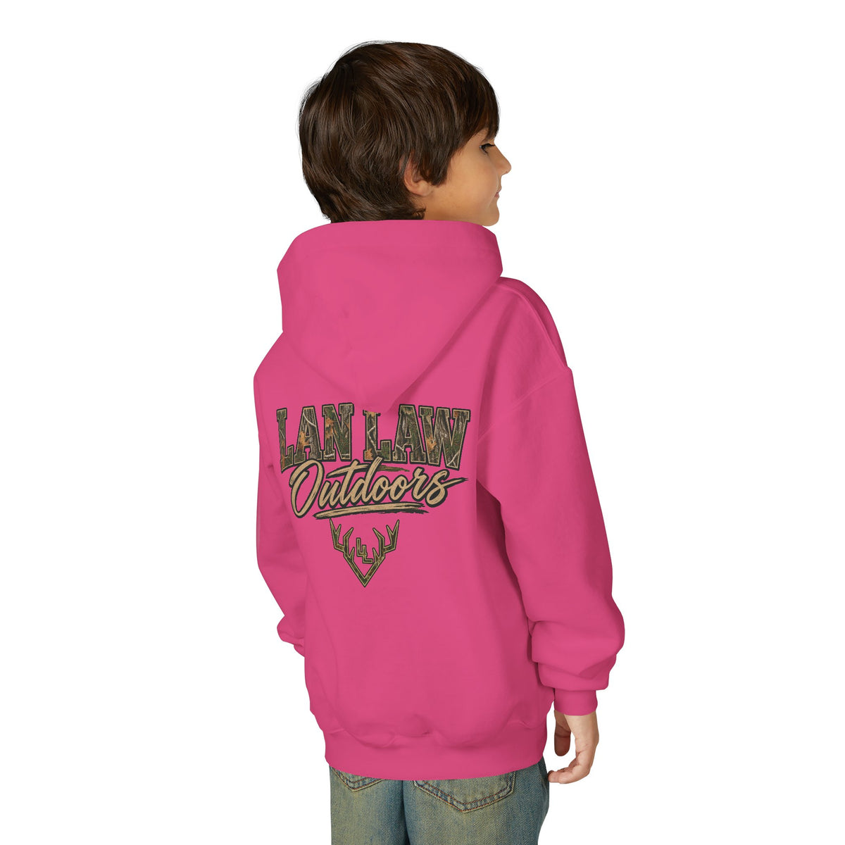 Camo Deer Antler Logo