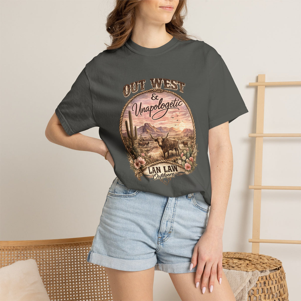 Out West & Unapologetic Graphic Tee