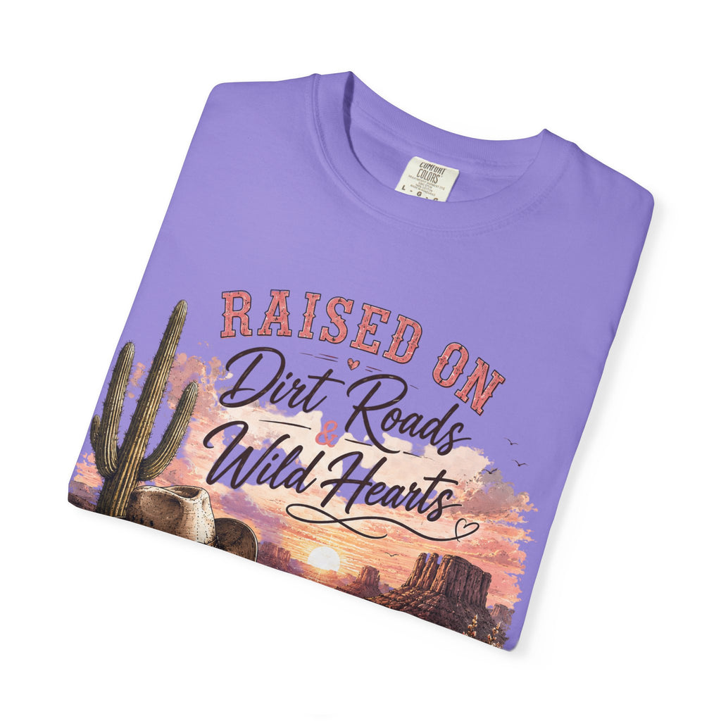 Raised on Dirt Roads Wild Hearts T-Shirt