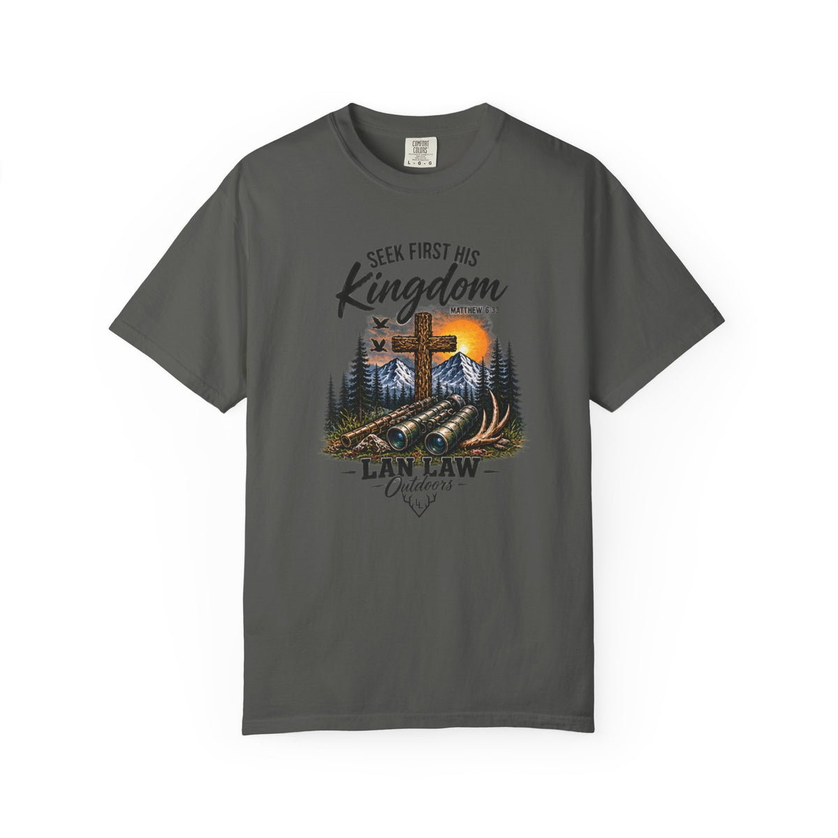 Seek First His Kingdom Cross Tee