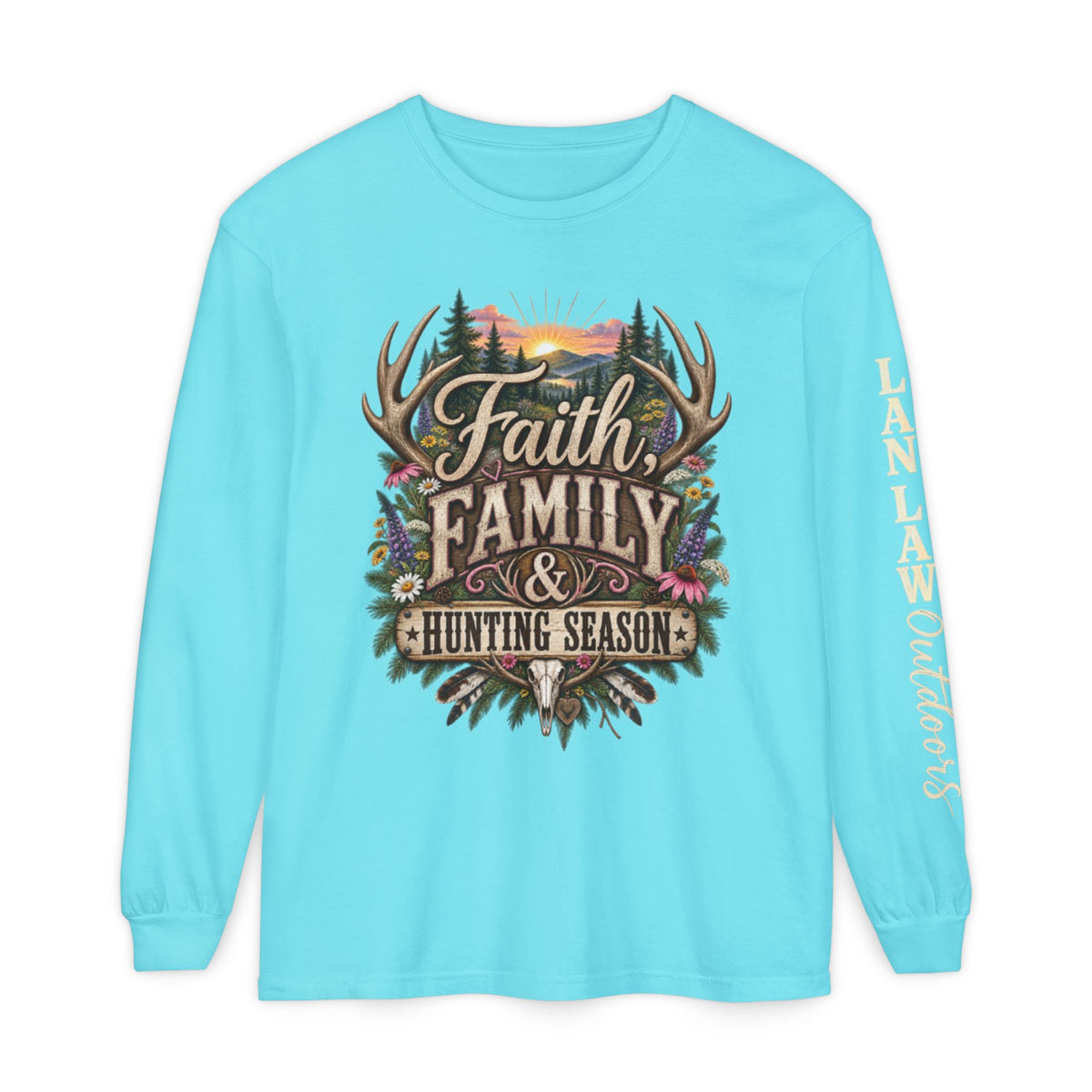 Faith, Family & Hunting Long Sleeve Tee