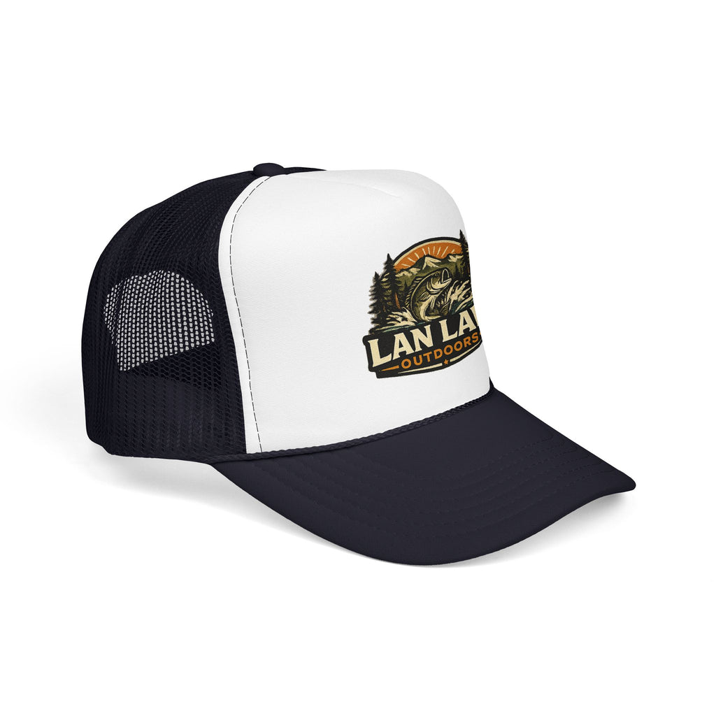 Vintage Fishing Logo Trucker Hat