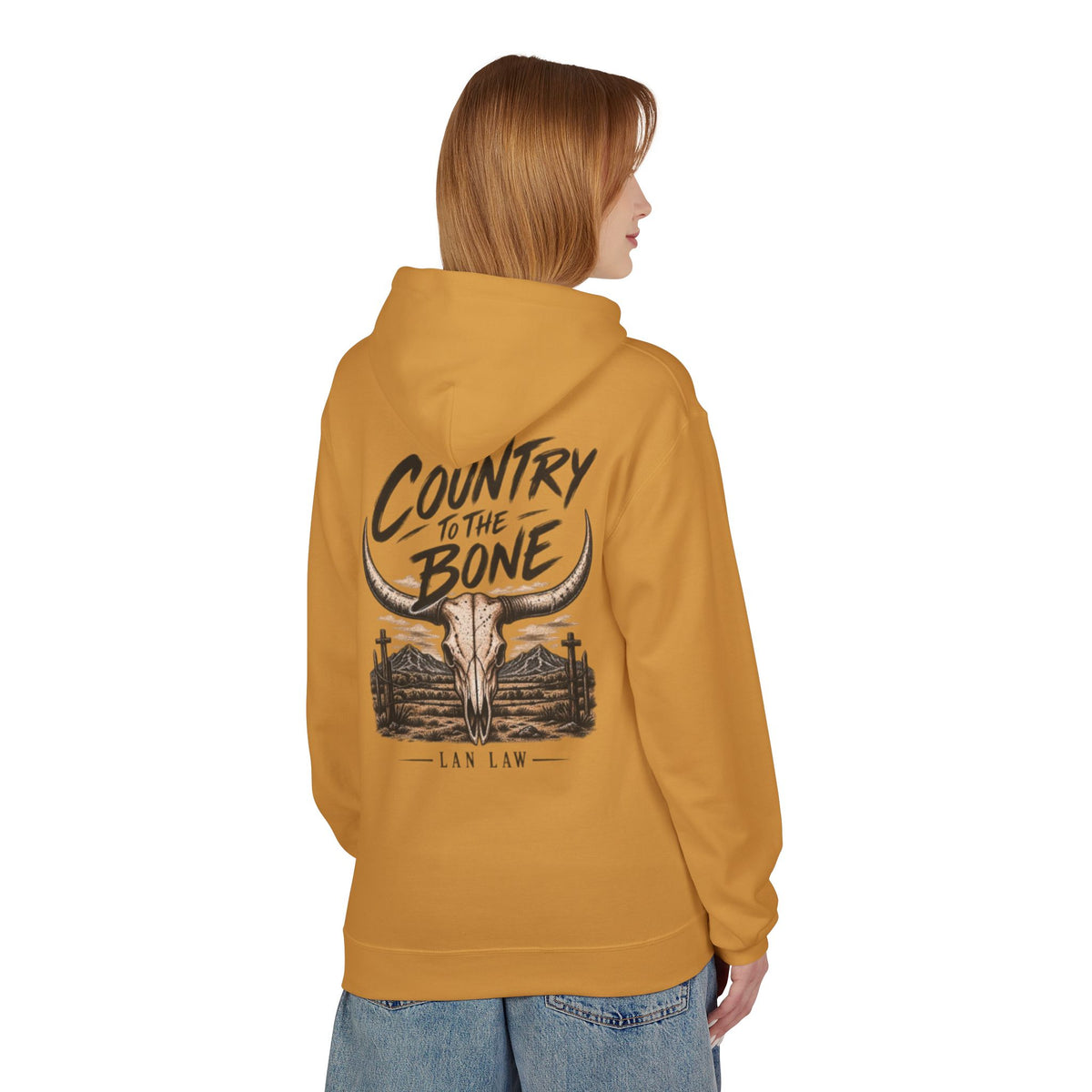 Country to the Bone Hoodie