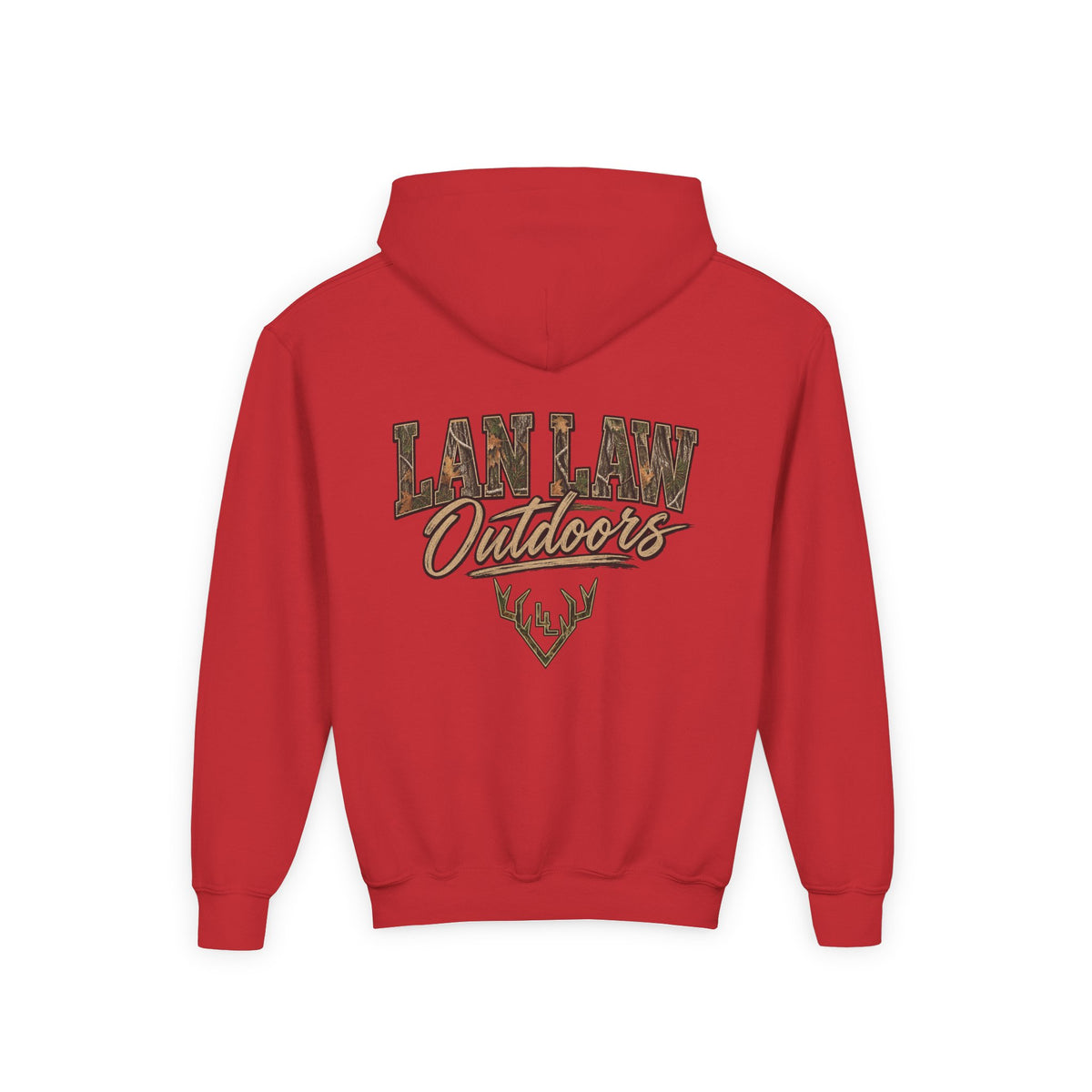 Camo Deer Antler Logo