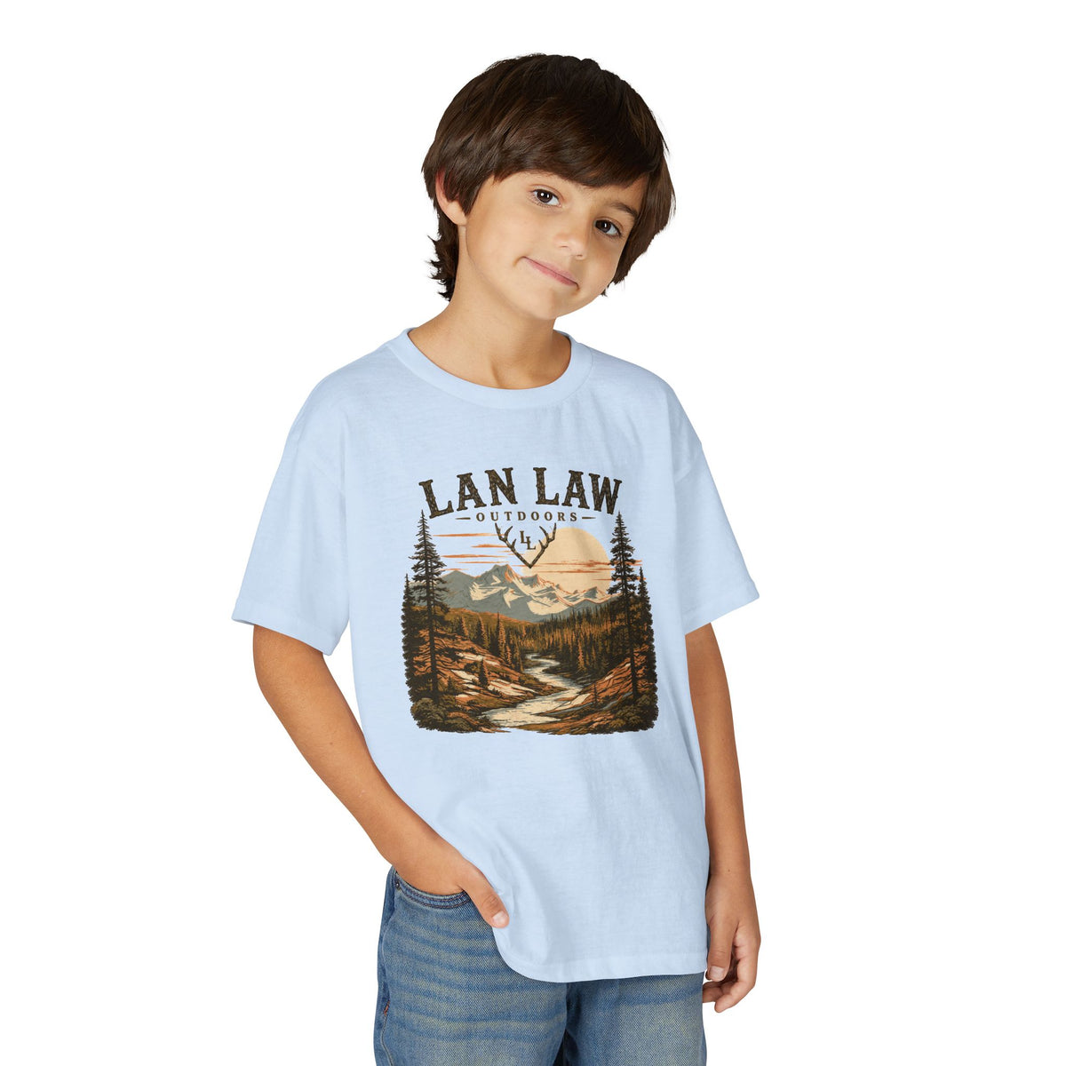 Youth Mountain Scenic Tee